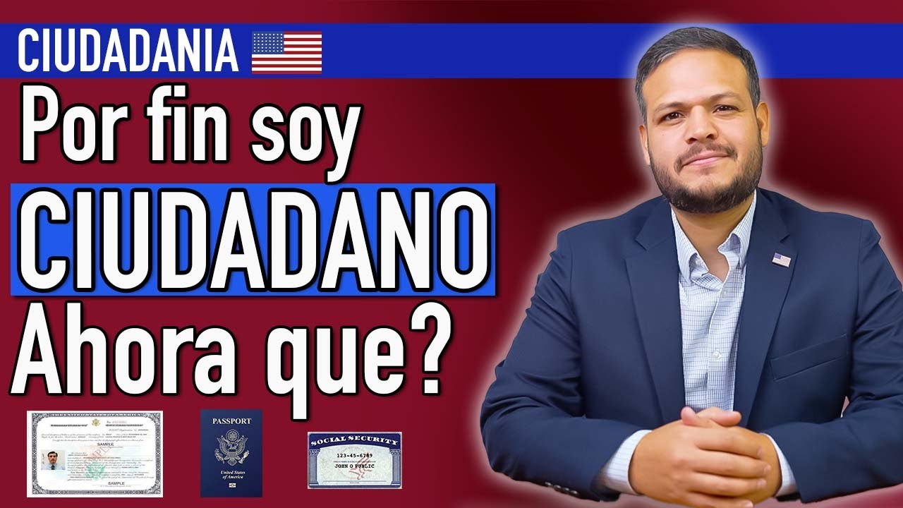 POR FIN SOY CIUDADANO AHORA QUE SIGUE
