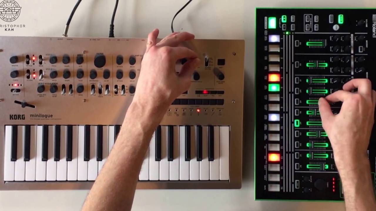 Christopher Kah - Session II with Minilogue + TR-8