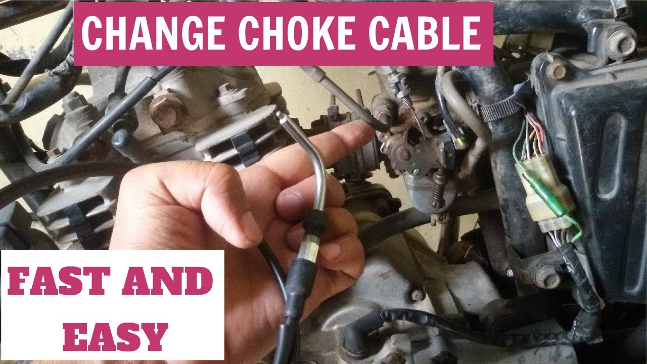 How to change choke cable of motorcycle | choke cable replacement of pulsar 150