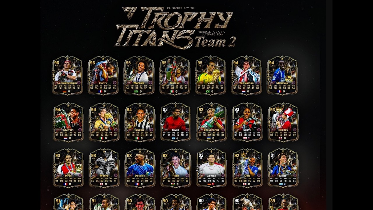 90+ Trophy Titans Player Picks!!!