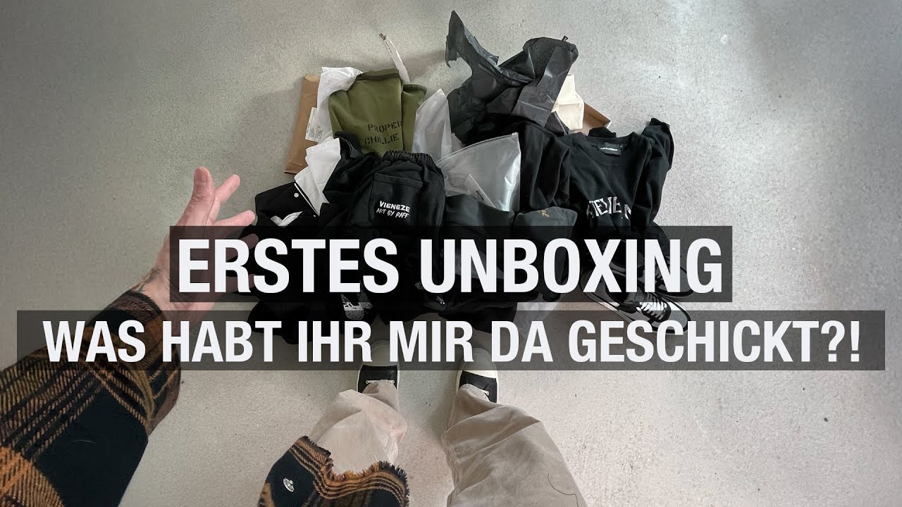 Unboxing Zuschauer-Brands – ehrliches Feedback & Kritik. (Part 1)