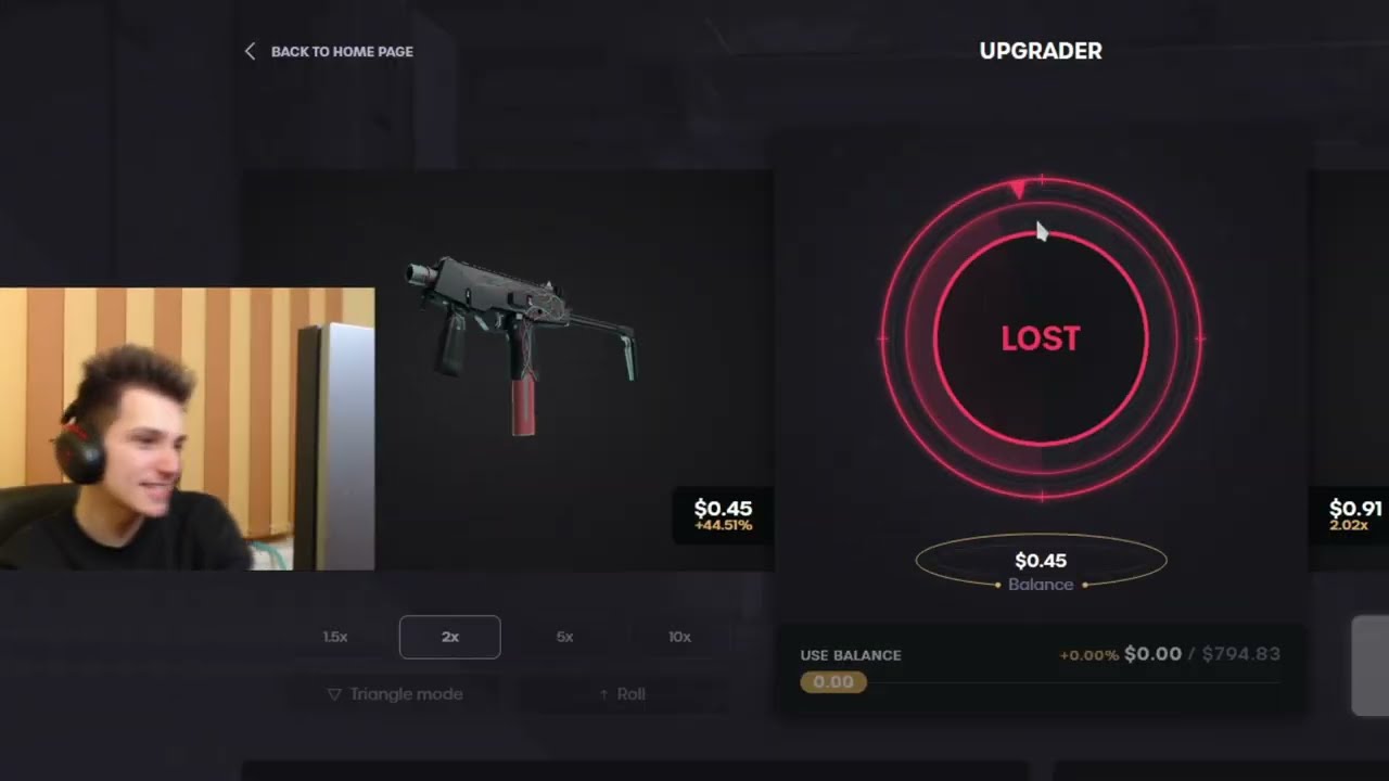 CEL MAI NOROCOS om la UPGRADER pe KEYDROP