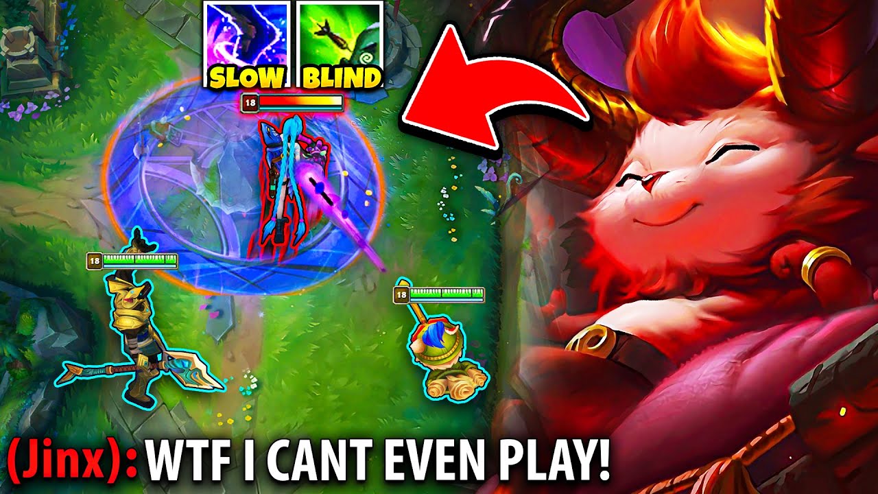 WE PLAYED THE MOST EVIL BOT LANE IN EXISTENCE! (BLIND + SLOW)