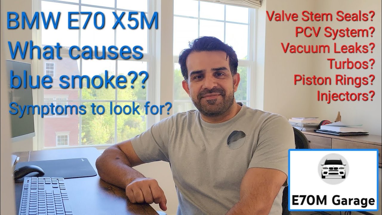 BMW E70 X5M - Symptoms/Causes of Common Blue Smoke Issue | 4K