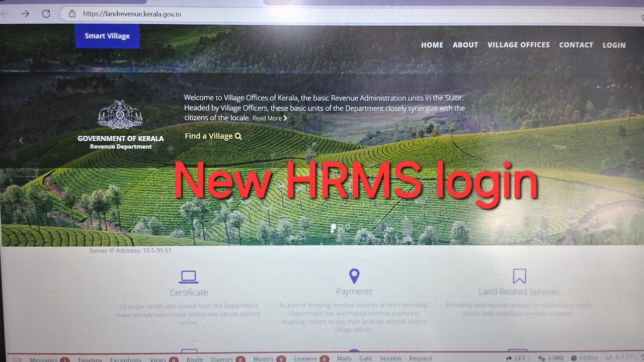 NEW HRMS login- 