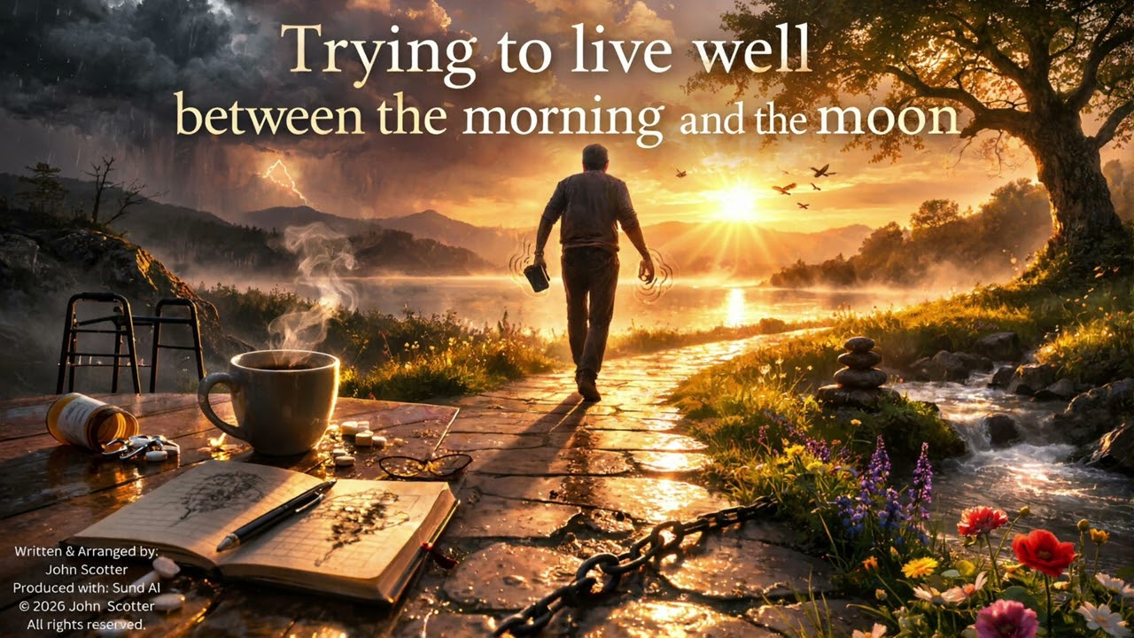 Trying to live well between the morning and the moon