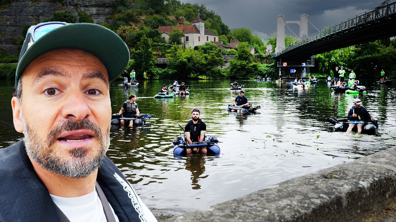 Cette compétition de PÊCHE en FLOAT-TUBE partait très mal… puis tout a BASCULÉ !