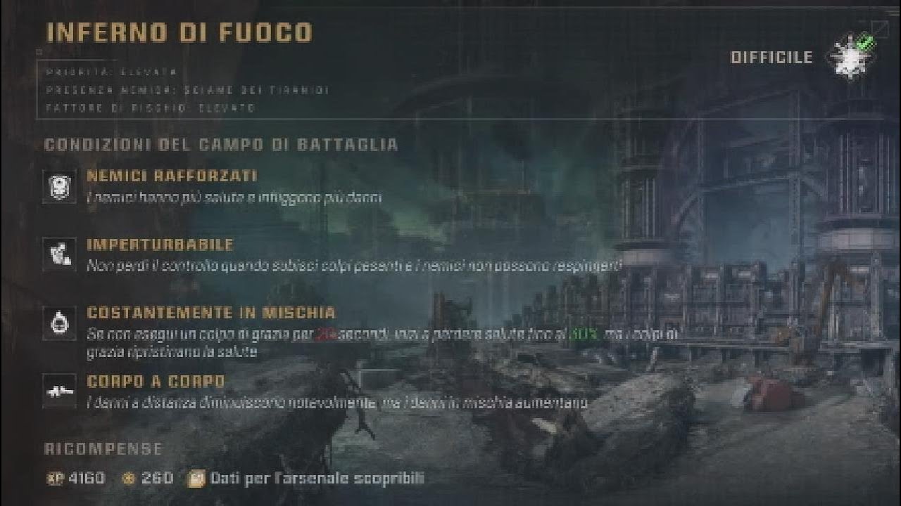 Space Marine 2 - Inferno di fuoco - stratagemma della settimana difficile