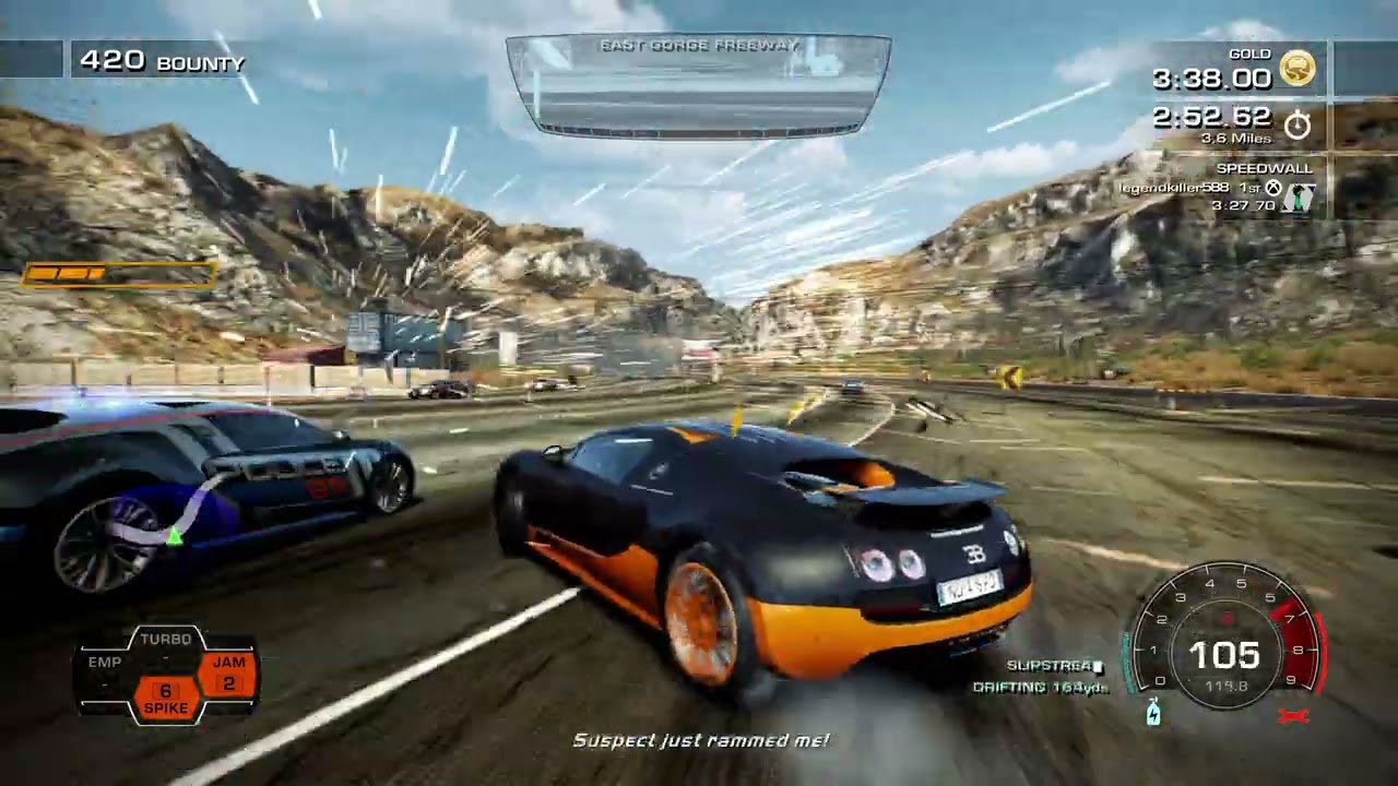 NFS Hot Pursuit Remastered || Wrecked Cop # 1