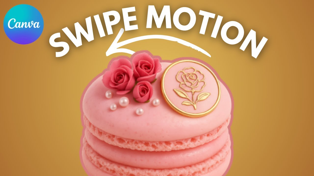 Smooth Swipe Animation in Canva in Minutes 