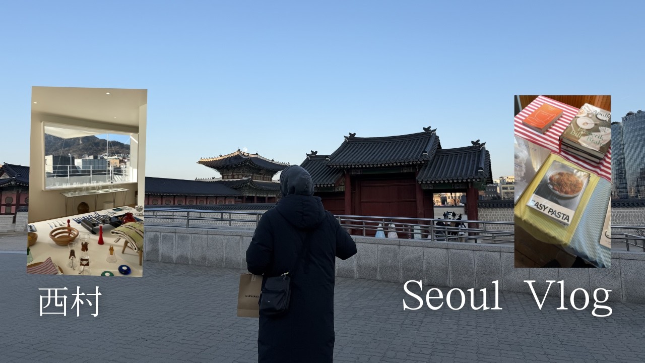 ［Seoul Vlog］ソウルで1番ウェイティングが長い居酒屋に初めて行く日｜16時半で◯組待ち😧合間に西村散策・広蔵市場の名物も満喫！