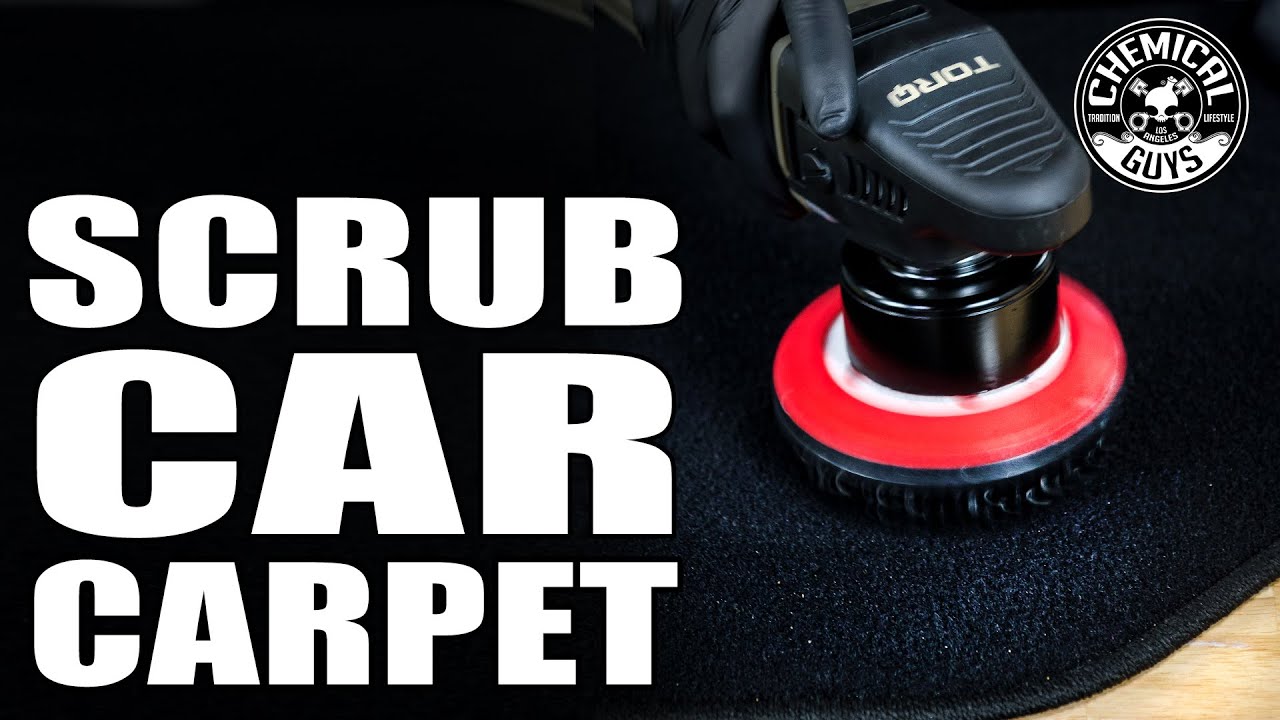 How To Clean And Scrub Car Carpet Professionally - Chemical Guys