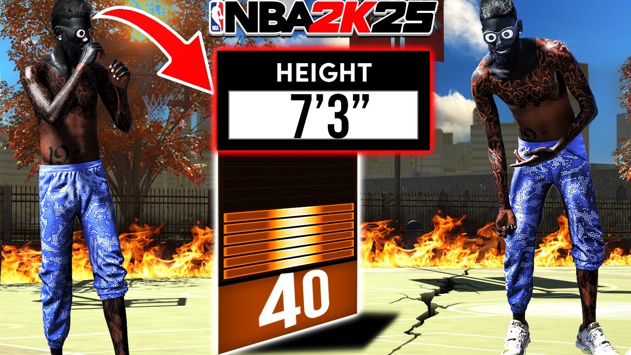 MY 40 BALL HANDLE 7'3" ISO GOD IS BROKEN ON NBA 2K25...this shouldn't be allowed..