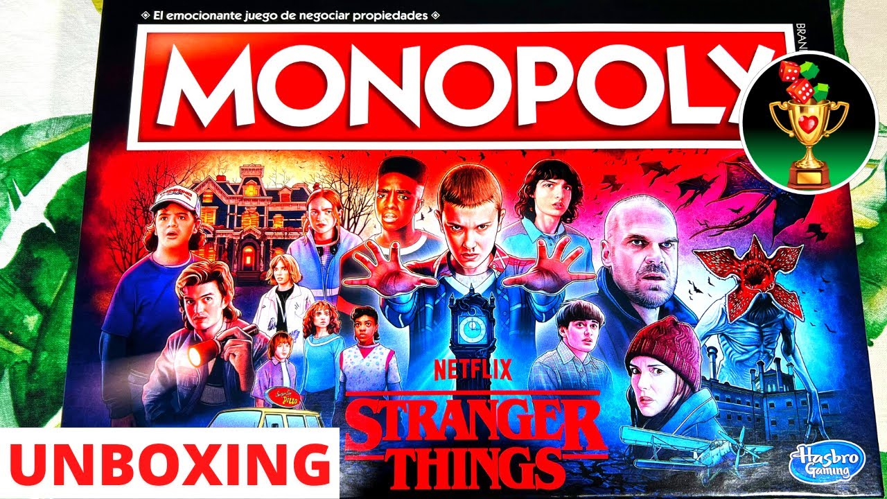 🩸Monopoly STRANGER THINGS 4 [Edición Coleccionista 2025]🕰Unboxing en Español TEMPORADA 4  Reglas