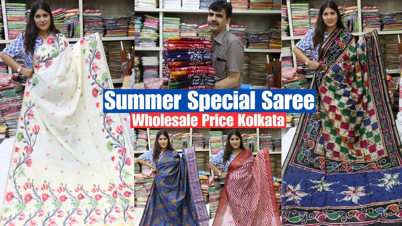 Mangalgiri/ Kokila Silk/ Organza Saree Wholesale Price From Shivani Sarees in Kolkata Barabazar