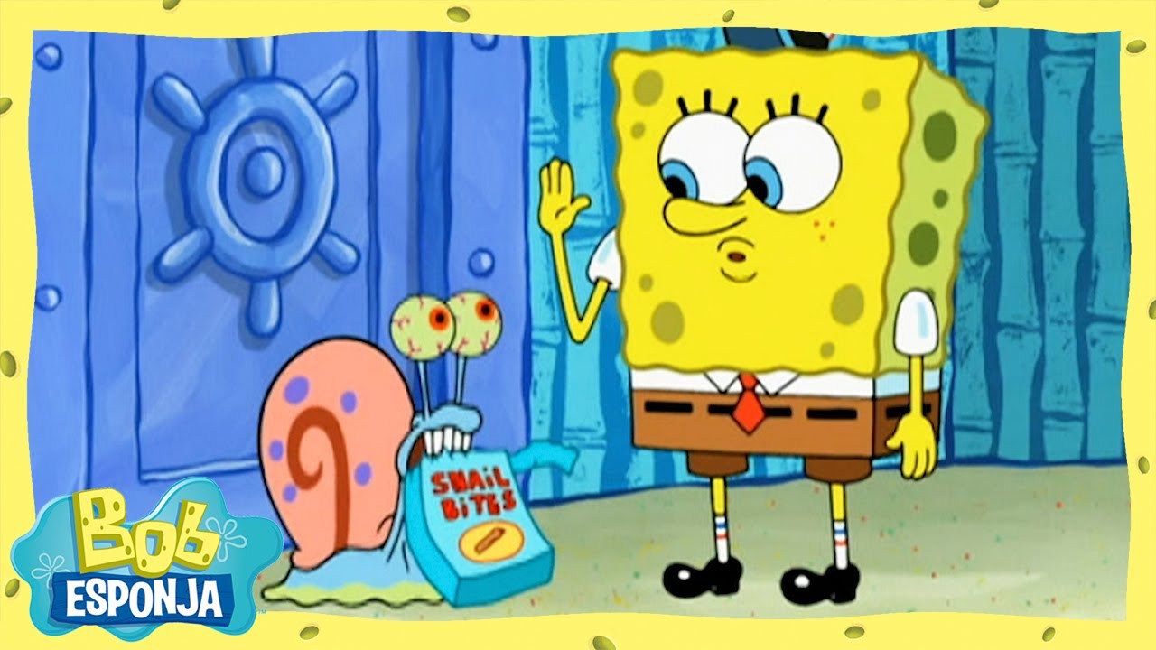 Deliciosos Petisco de Caracol | Bob Esponja em Português