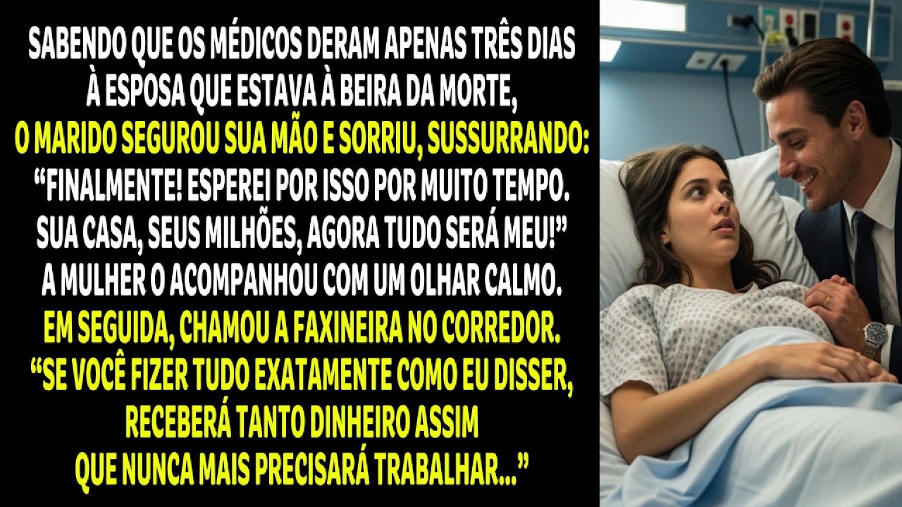 Pensando que a Esposa Estava em Coma, Ele Revela Tudo — e Perde Tudo