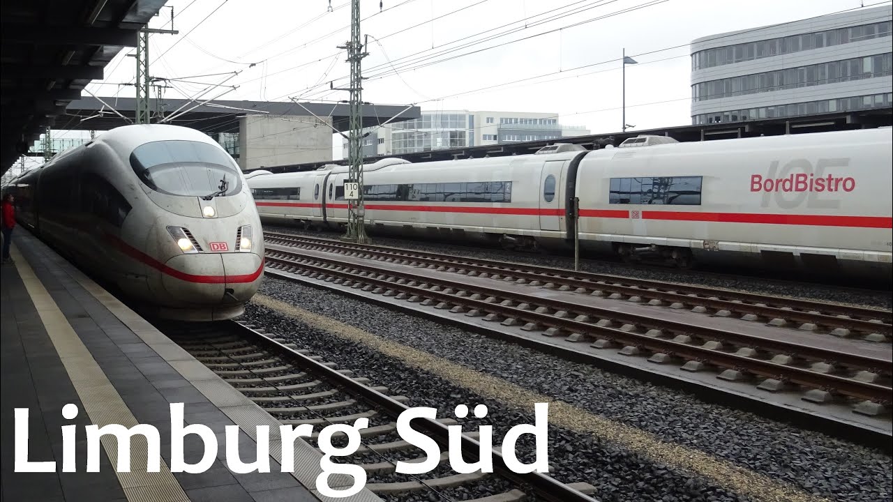 ICEs at High Speed at Limburg Süd! (Trainspotting #103)