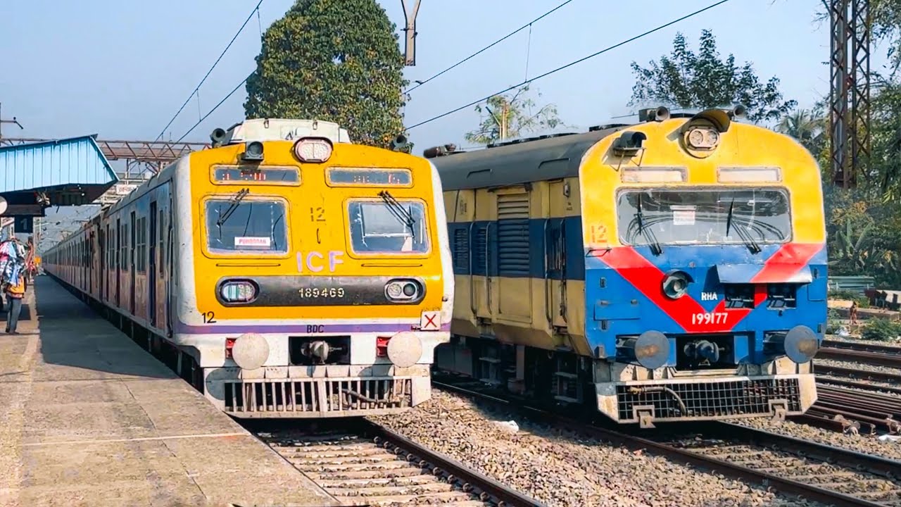 Different model EMU + MEMU trains of Howrah Barddhaman main line | Eastern Railway