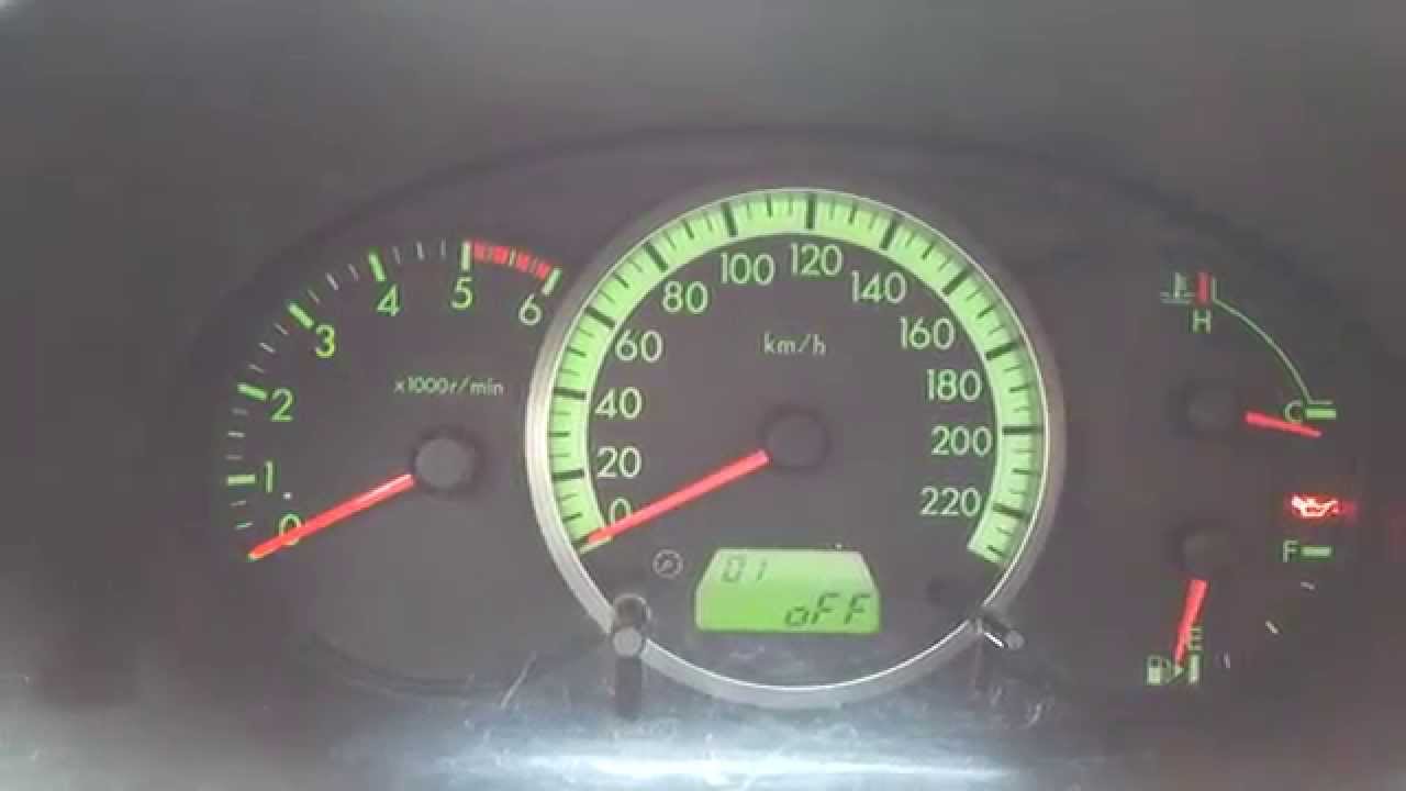 How to enter Mazda 5 hidden menu