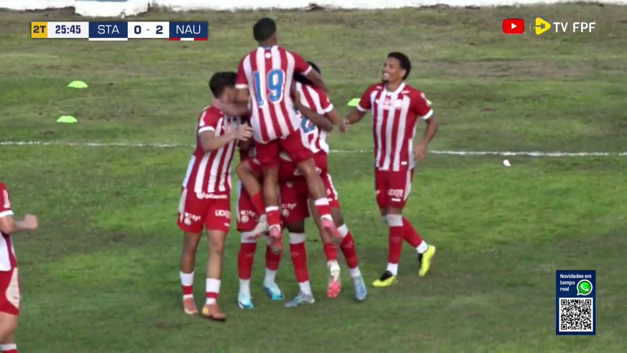 MELHORES MOMENTOS: Santa Cruz 0x2 N&aacute;utico | 2&ordf; Rodada | Copa Pernambuco Sub20
