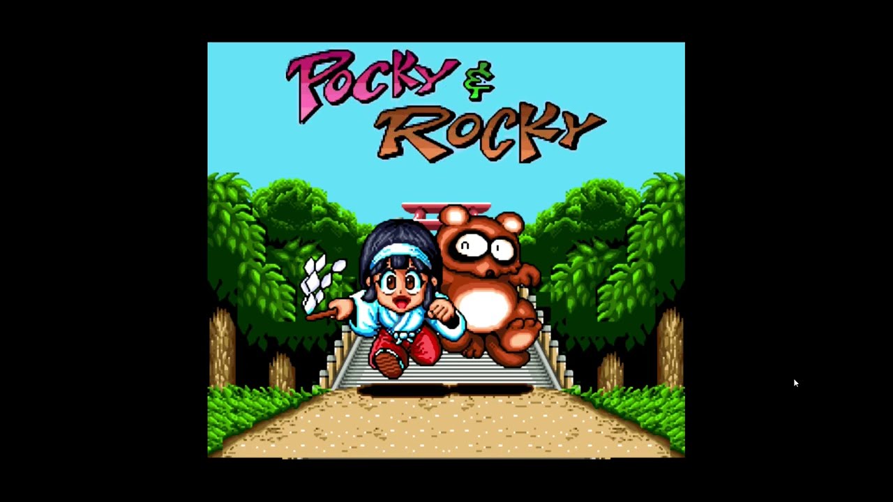 Toss A Show Plays Pocky & Rocky on SNES - A Game from My Childhood! (Game Reaction & Preview)