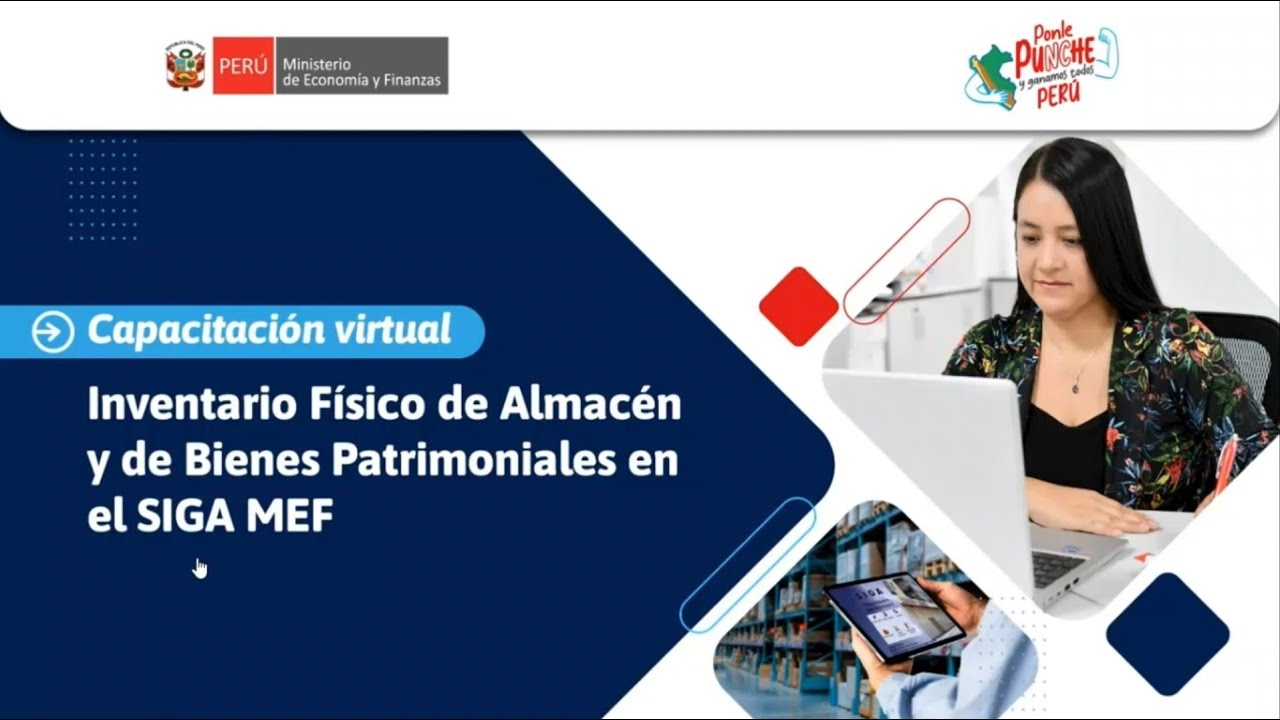 Inventario fisico de almacen de bienes patrimoniales en SIGA MEF final