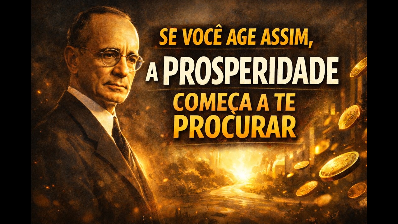 Se Você Age Assim, a Prosperidade Começa a Te Procurar. Napoleon Hill #reflexão
