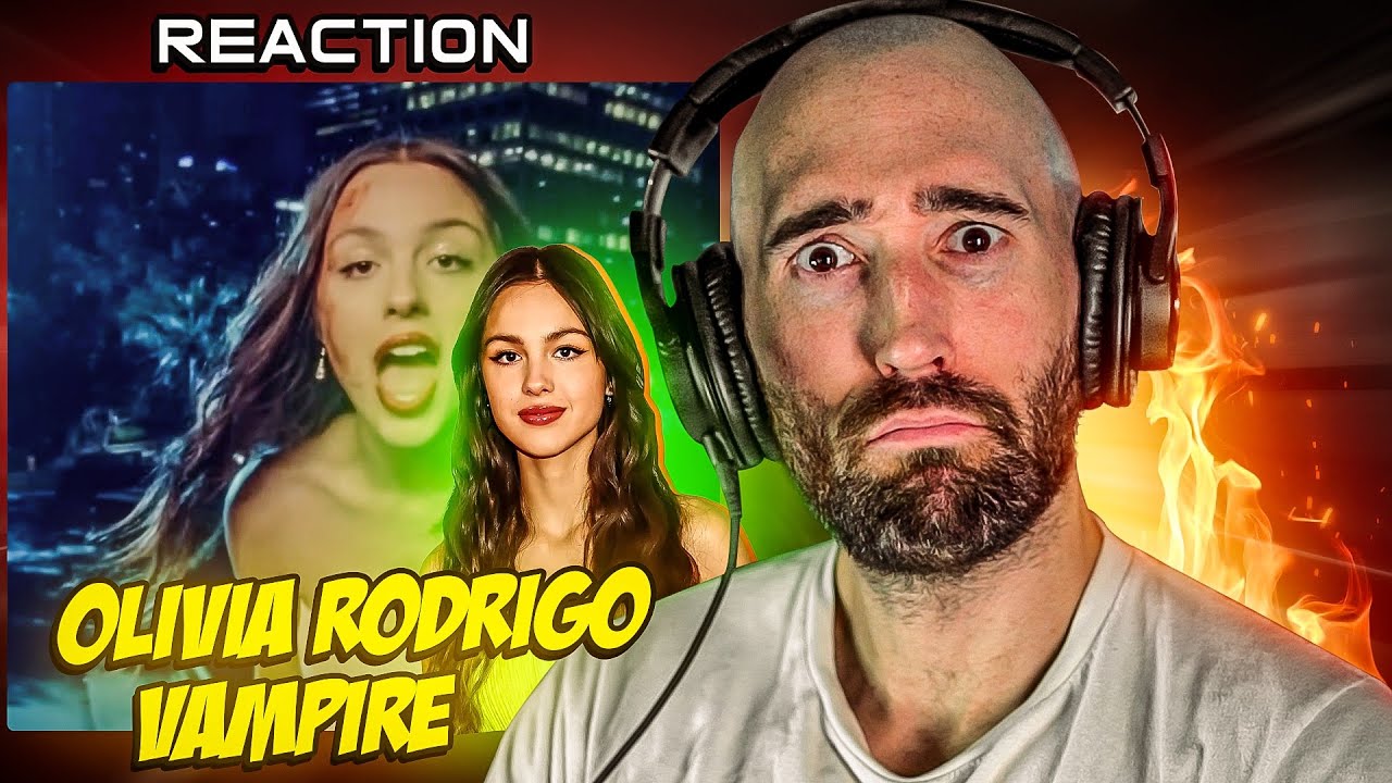 OLIVIA RODRIGO - VAMPIRE [FIRST TIME REACTION]