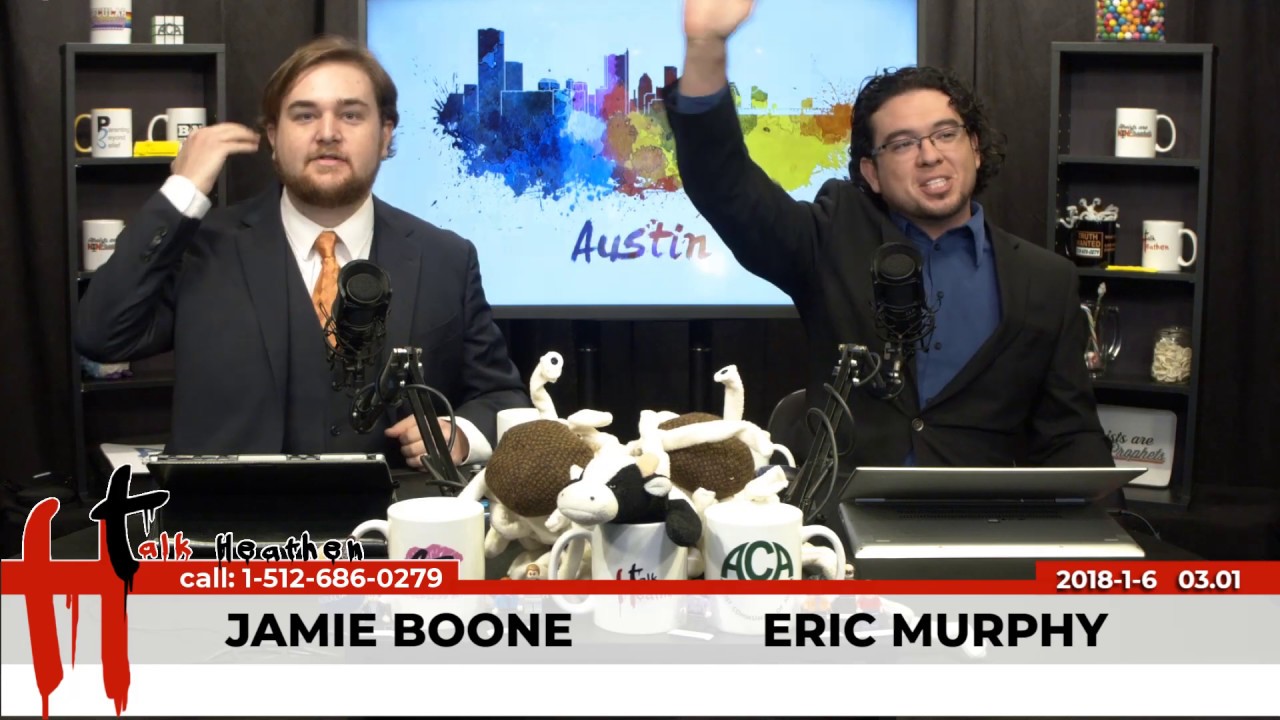 Talk Heathen 03.01 with Eric Murphy & Jamie Boone
