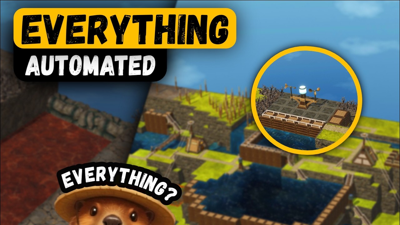 They Added Automation... So We Automated EVERYTHING in Timberborn