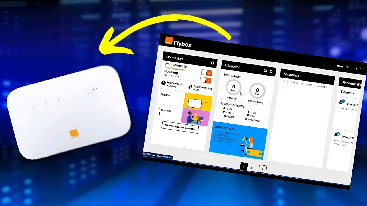 COMMENT CONFIGURER UN ROUTEUR WIFI (FLYBOX, HOME BOX)