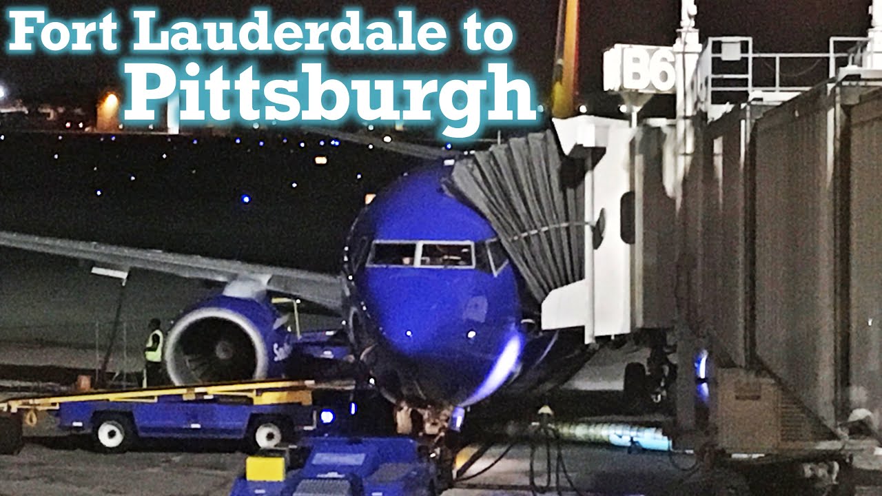 Full Flight: Southwest Airlines B737-700 Fort Lauderdale to Pittsburgh (FLL-PIT) ~ 2nd ed.