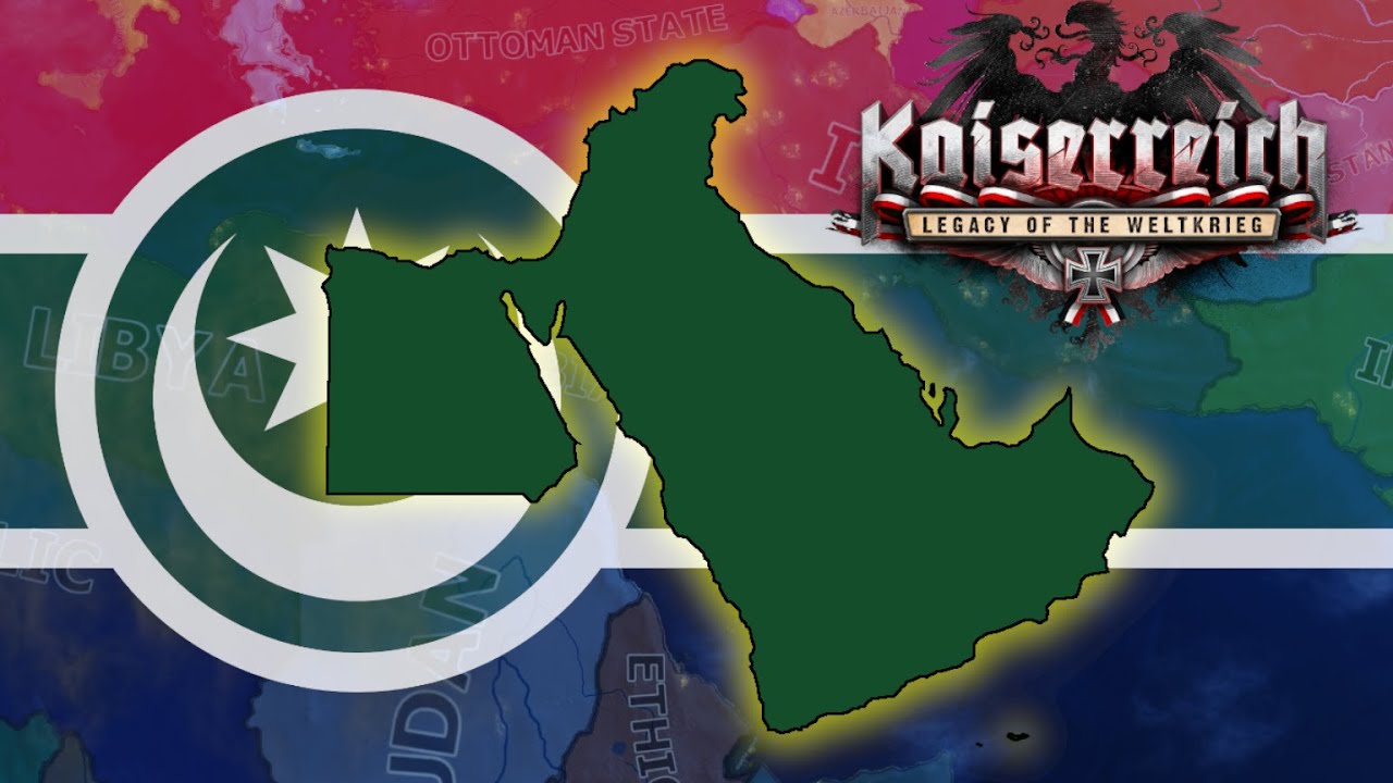 Syria Forms the ARABIAN FEDERATION - HOI4 Kaiserreich Syria Timelapse