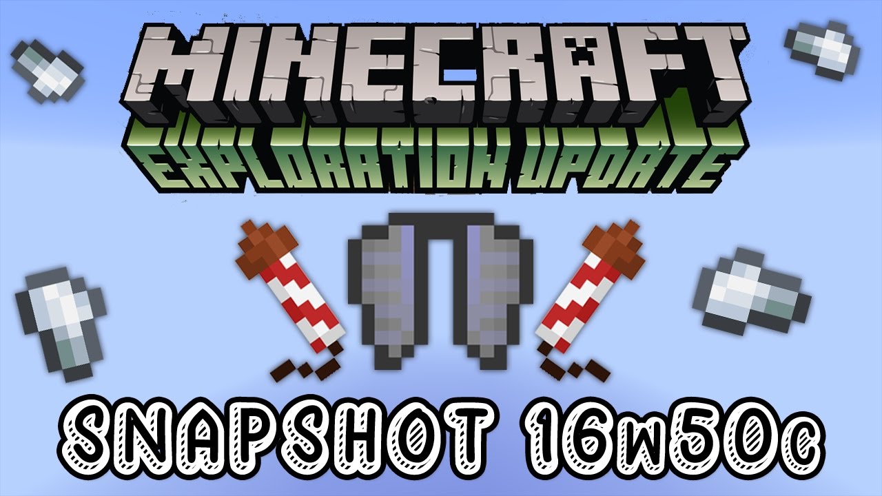 Minecraft 1.11.1, Snapshot 16w50a &mdash; БУСТЕР, ЗАЧАРОВАНИЕ, ЖЕЛЕЗНЫЕ САМОРОДКИ!