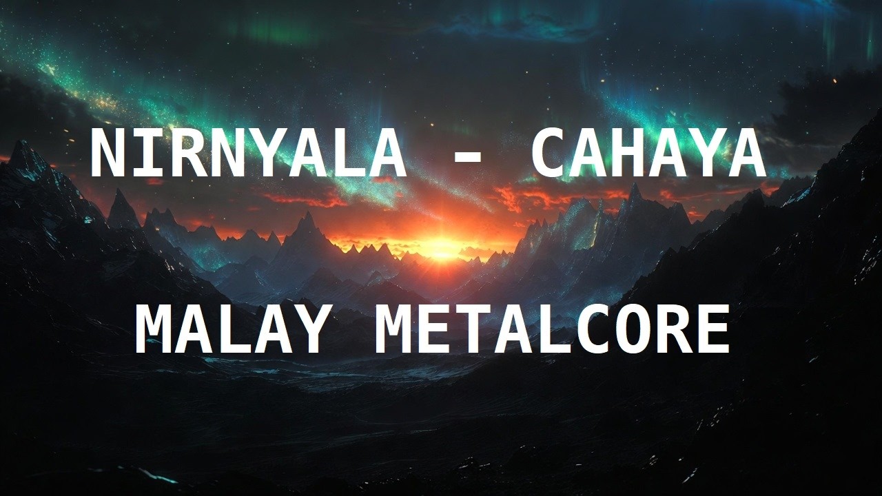 NIRNYALA - CAHAYA (MALAY SYMPHONIC/MELODIC METALCORE) [AI SONG]