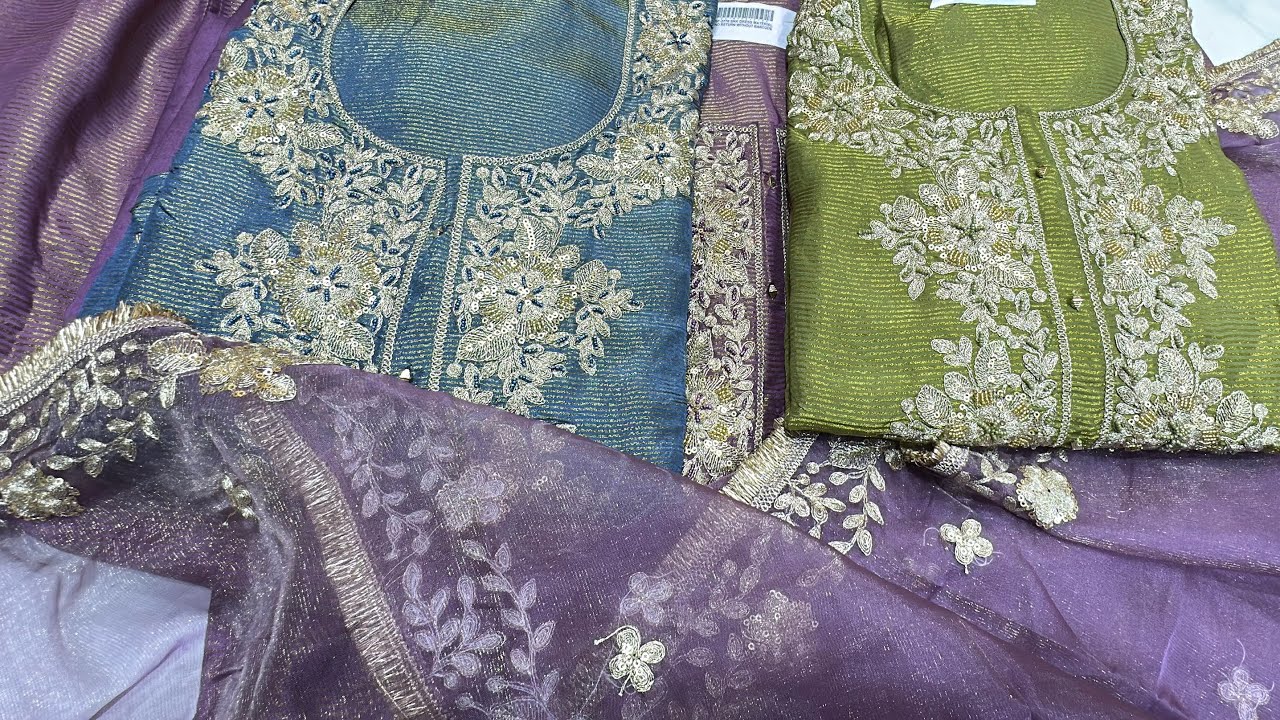 Katra Neel market shopping guide🔥Bridal suits wholesale market