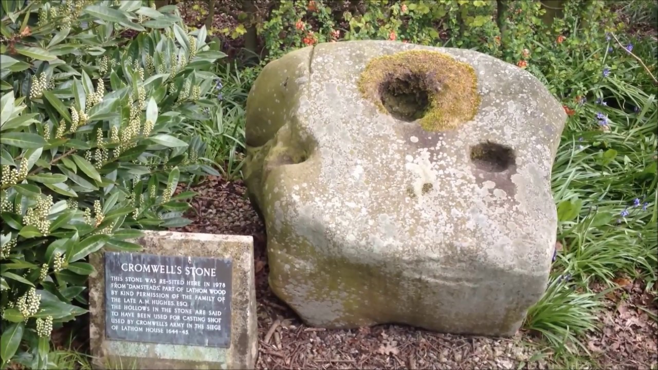 Cromwell's Stone, Lathom near Ormskirk