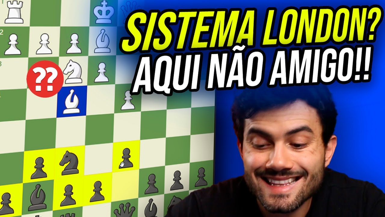 O cara veio com o SISTEMA LONDON… mal sabia que era contra um GM! SpeedRun Xadrez Online #ep86