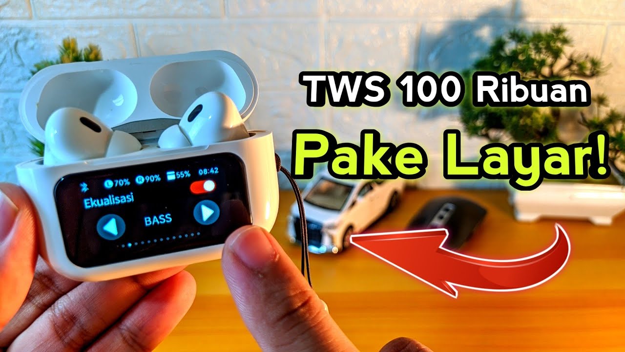 Tws Canggih Harga Terlalu Murah! Unboxing TWS A9 PRO Touchscreen 🔥