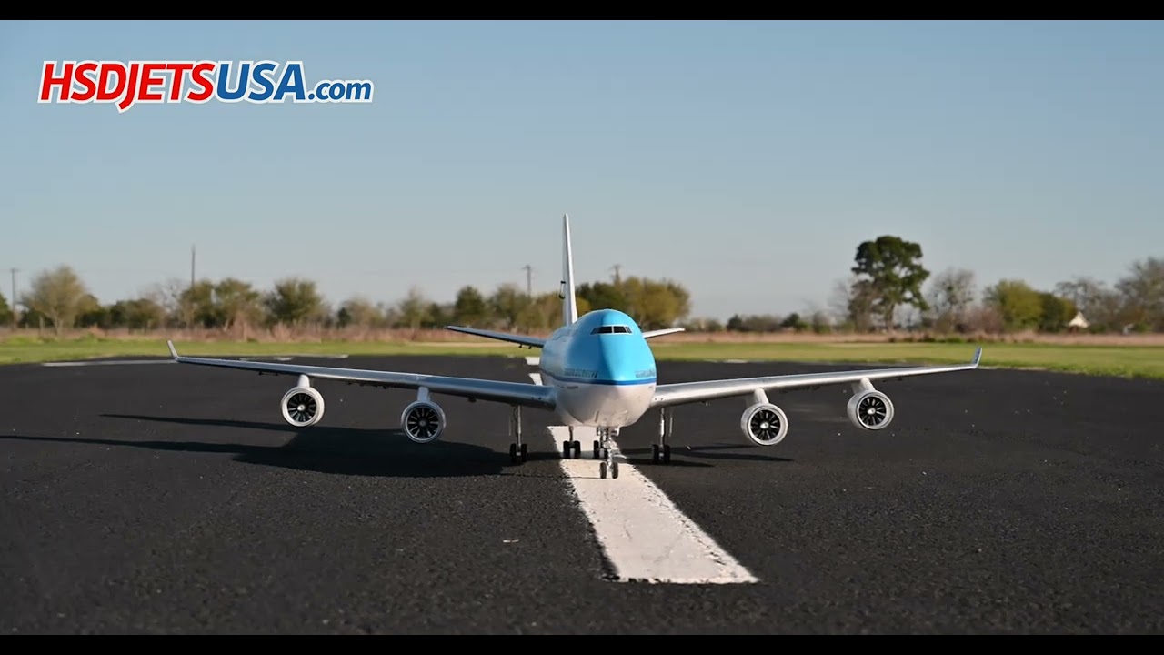 HSDJETS 747, 90mm X4, PNP at HSDJETSUSA.com