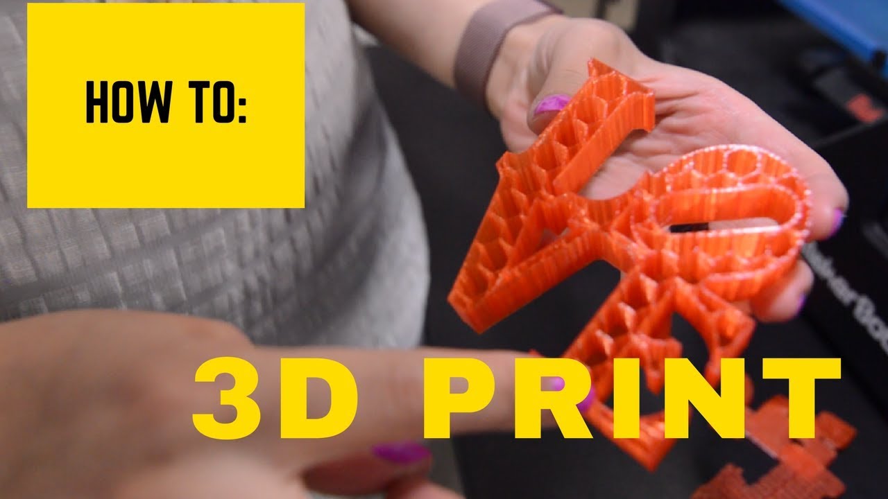 How to 3D Print (Makerbot Replicator 2)