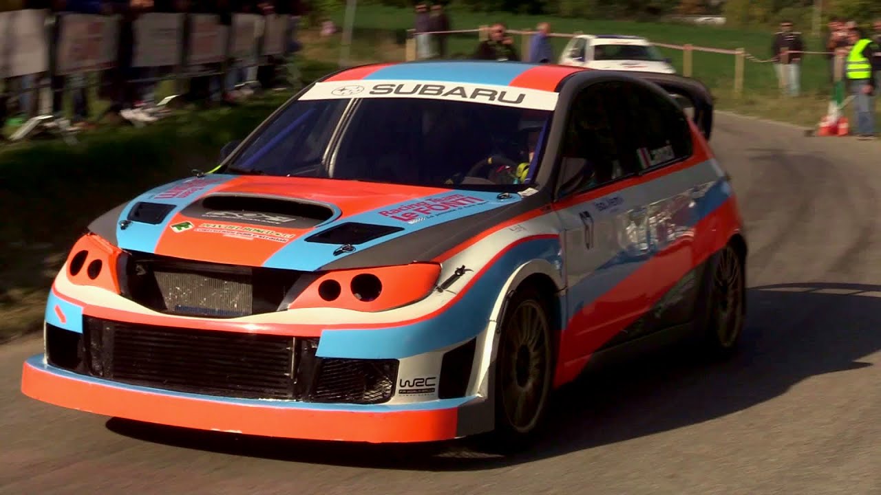 Subaru Impreza WRX STi PROTO Predappio 2025 hillclimb | Lanzi on board & brutal sound