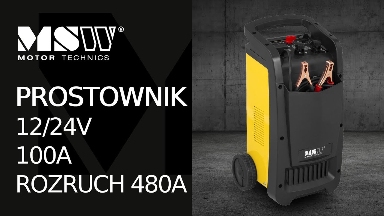 Prostownik MSW Motor Technics S-CHARGER-65A | Prezentacja produktu