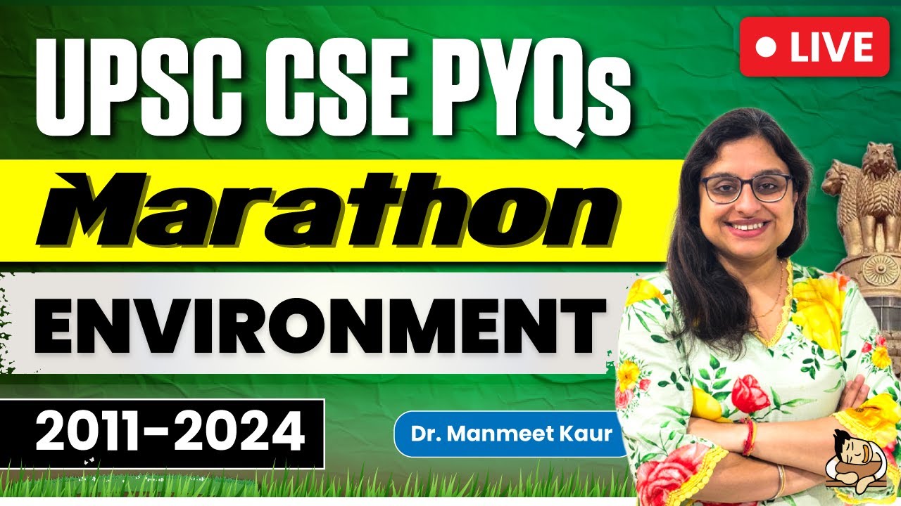 Environment PYQs for UPSC Prelims 2025 | Topic wise Environment Solved PYQs PDF | SleepyClasses IAS