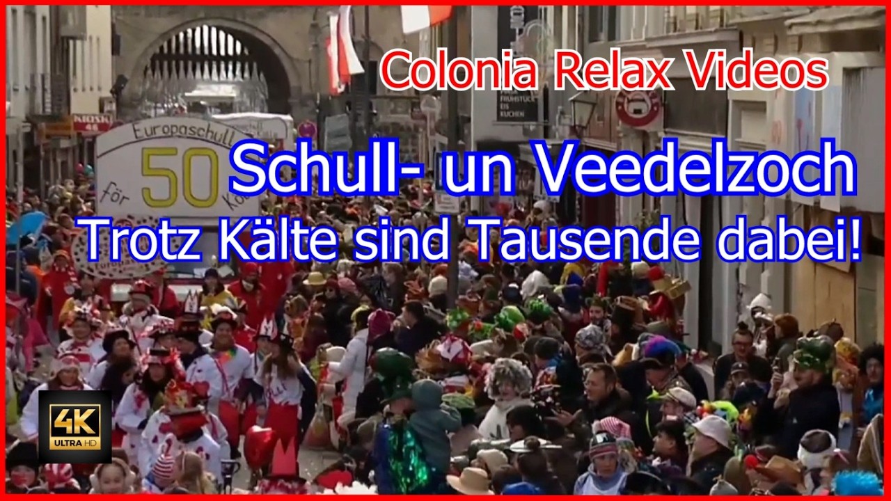 Kamelle, Konfetti, Köln! 🎉 Schull- un Veedelzoch 2026 ♥ Karneval pur in der Severinsstraße