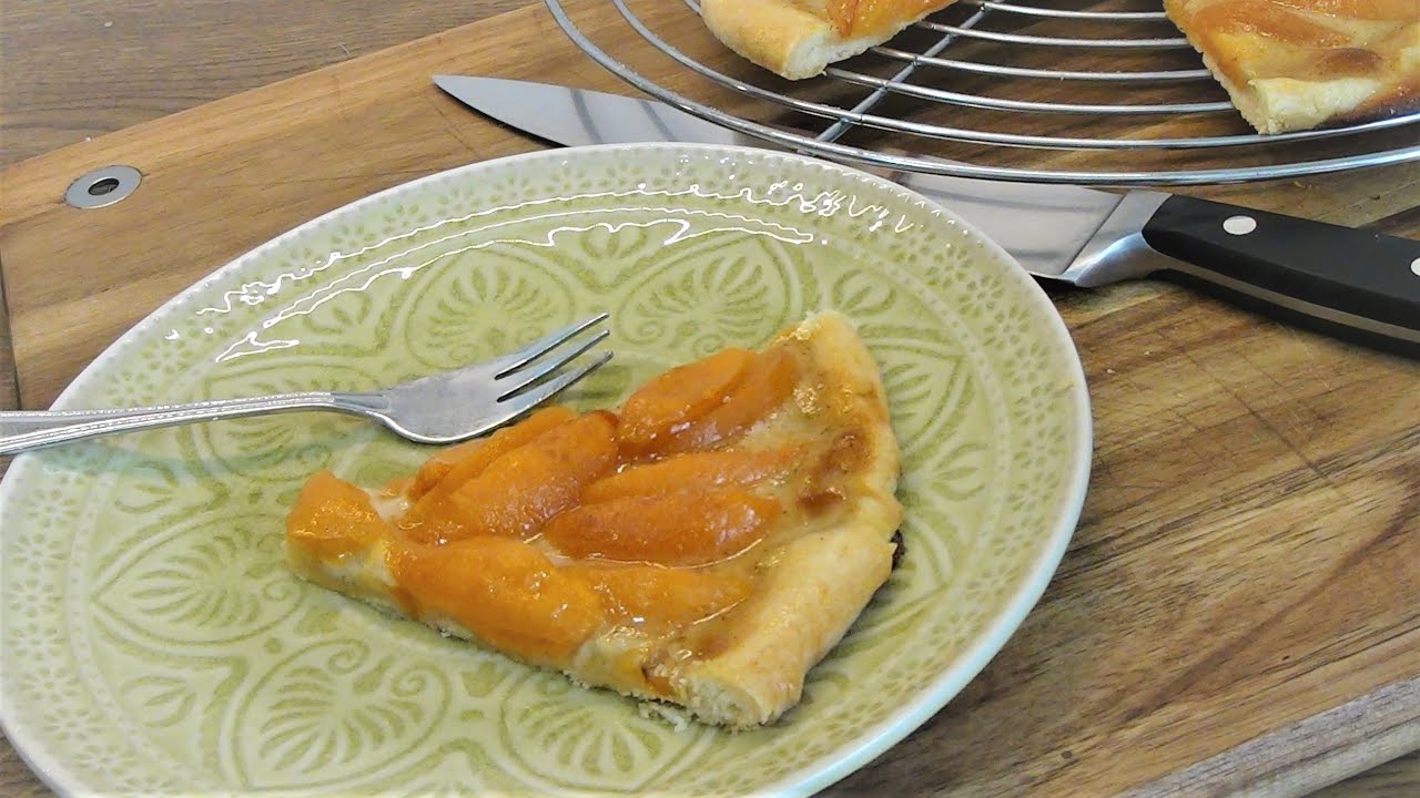 Aprikosentarte Rezept / Video / Anleitung
