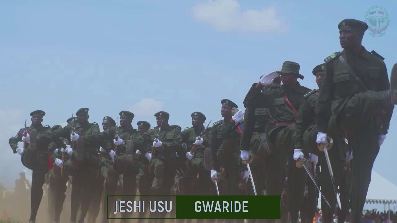 GWARIDE UZINDUZI WA JESHI USU IKOMA-SERENGETI MKOANI MARA.