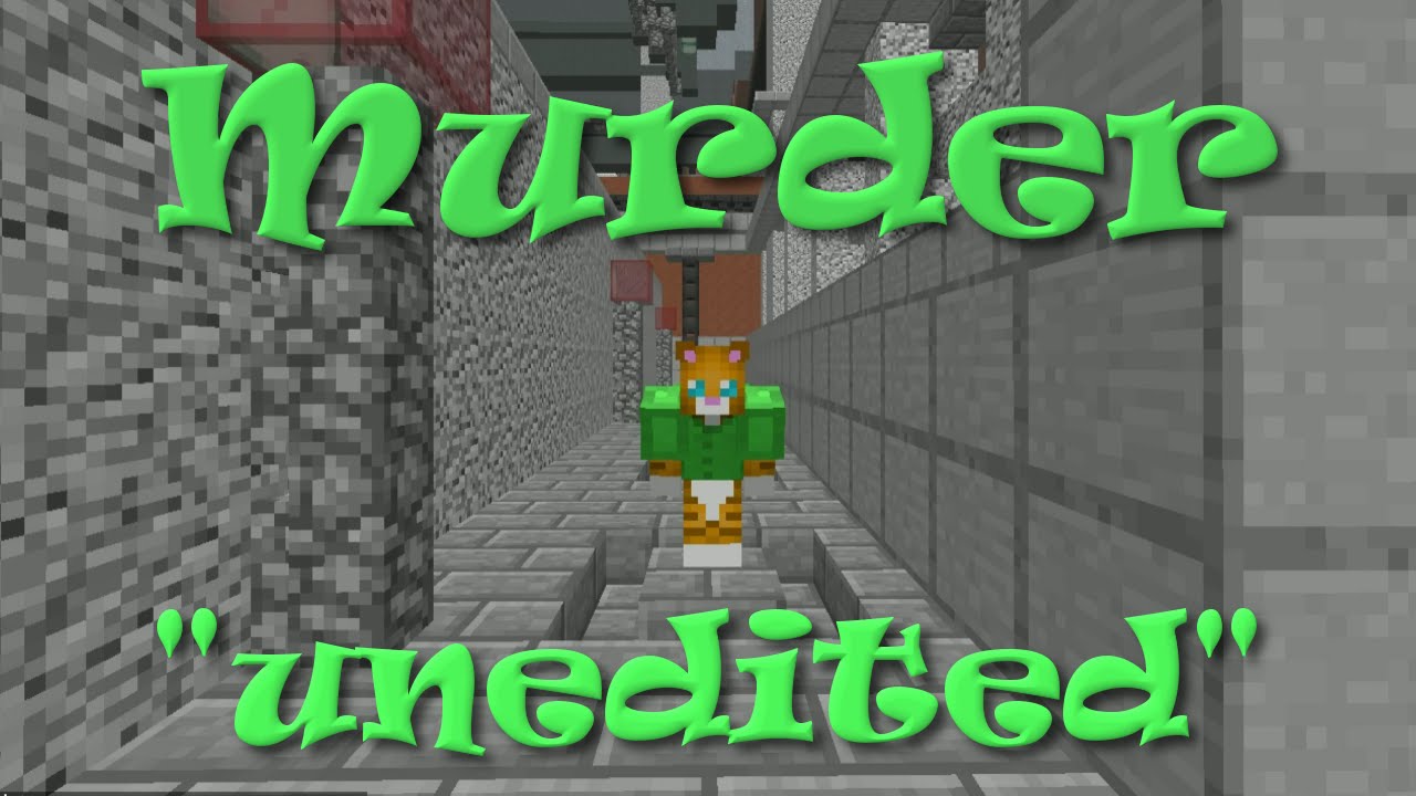Minecraft | Murder with RadioJh Audrey | Unedited and Uncut | SallyGreenGamer