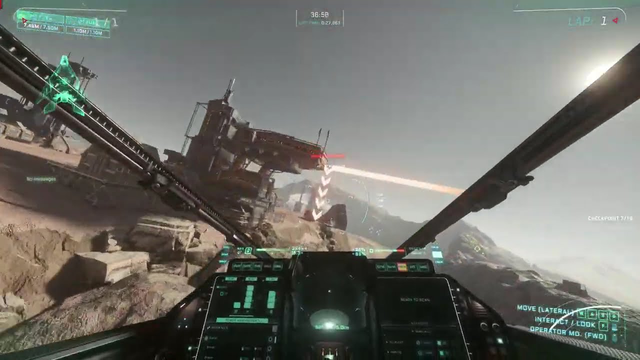 He muerto +50 veces para hacer este vueltón en Star citizen